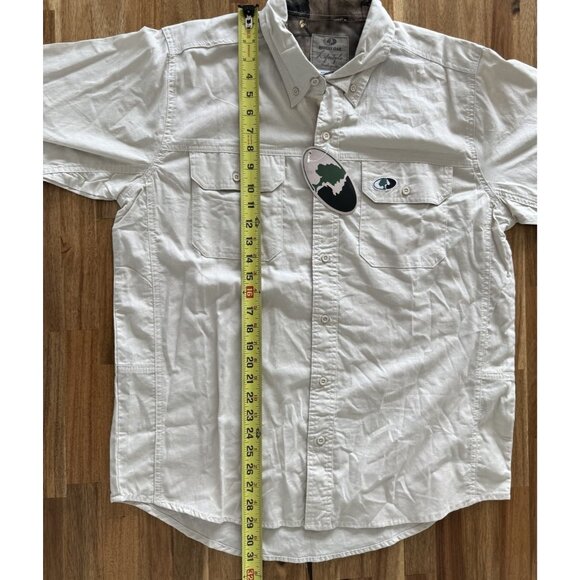 Mossy Oak Shirt Mens Large Shooting Button Down Hunting Outdoor Western NWT - Picture 10 of 11